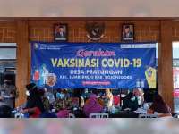 Viral, Seorang Gadis di Sumberrejo, Bojonegoro, Menangis Saat Hendak Divaksin