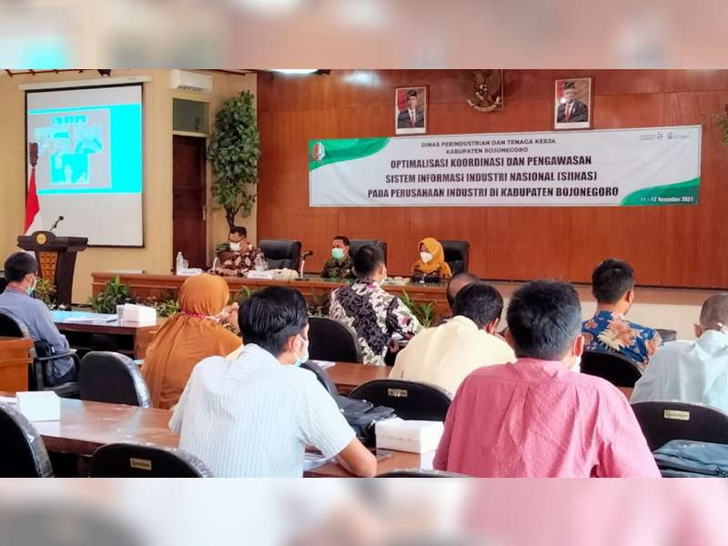 Pemkab Bojonegoro Dorong Optimalisasi dan Pengawasan Sistem Informasi Industri Nasional
