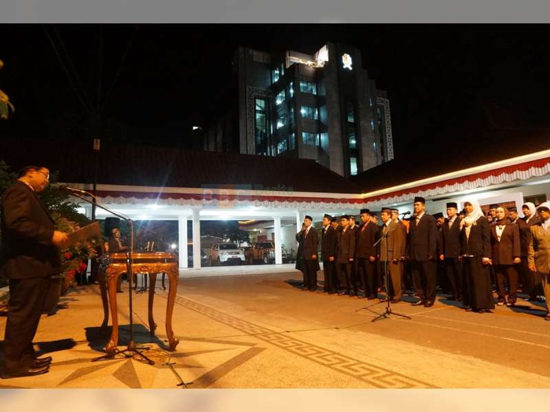 126 Pejabat Struktural Dilantik Malam Ini