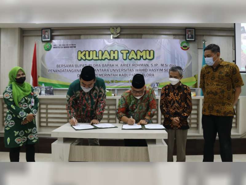 Pemkab Blora bersama Unwahas Semarang, Tandatangani Kerjasama Bidang Pendidikan