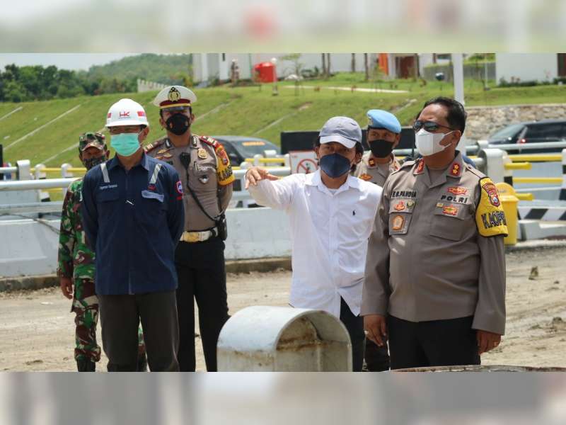 Presiden RI Resmikan Bendungan Gongseng, Polisi Bojonegoro Siap Beri Pengamanan Objek Vital