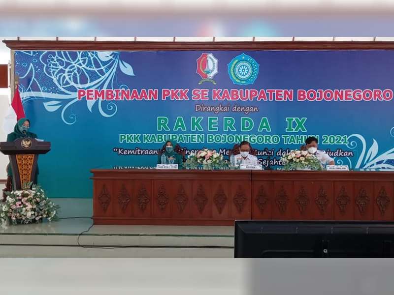 Tingkatkan Kapasitas Kader, PKK Bojonegoro Gelar Pembinaan Dan Rakerda ...