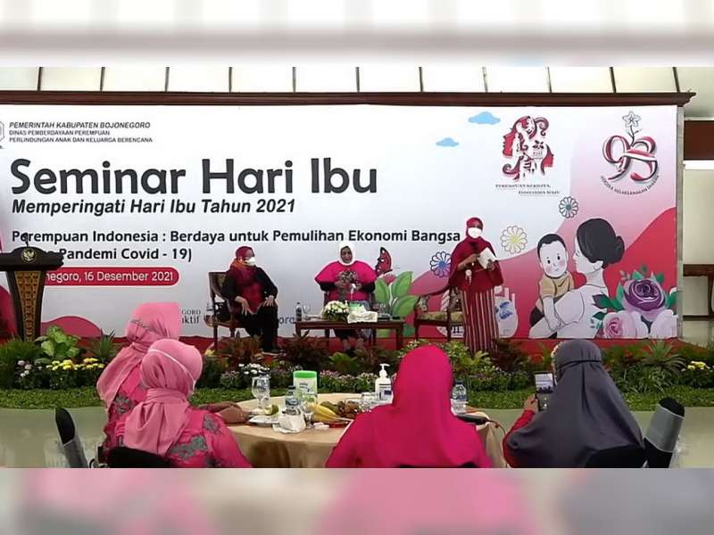 Peringati Hari Ibu, Pemkab Bojonegoro Gelar Seminar Pemberdayaan Perempuan