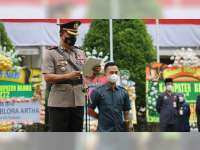 Upacara Peringatan Hari Bela Negara, Wakapolres Blora Bacakan Amanat Presiden RI