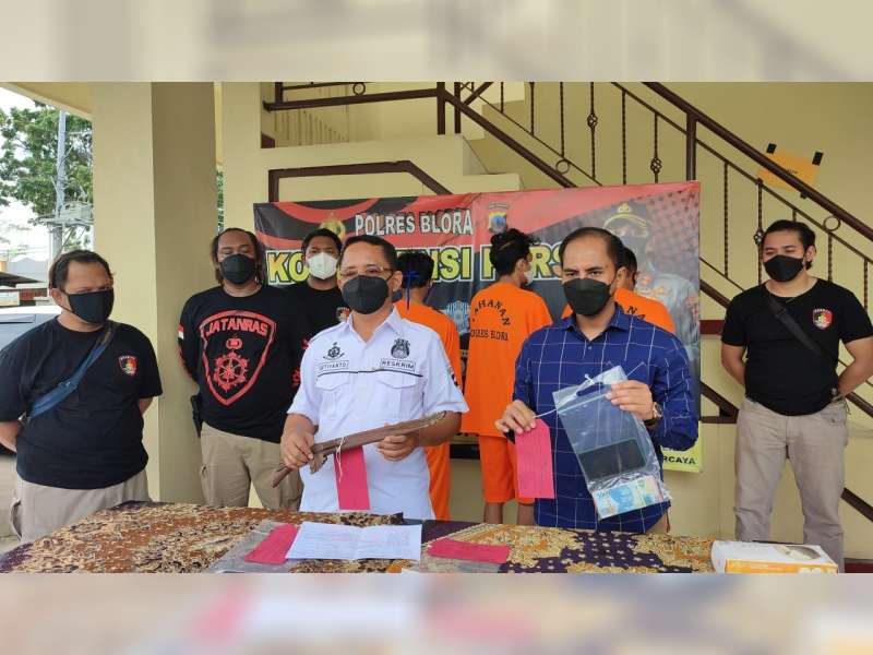 Culik Istri Sendiri, Pria Asal Ngasem, Bojonegoro, Ditangkap Polres Blora