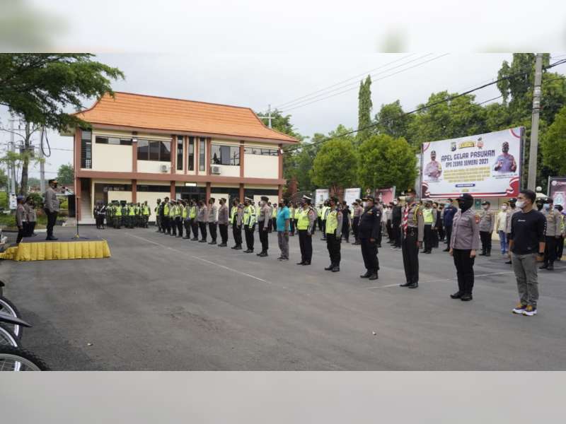 Polres Bojonegoro Terjunkan 541 Personel untuk Pengamanan Malam Tahun Baru 2022