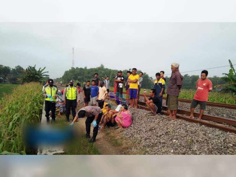 Tertabrak Kereta Api, Perempuan Asal Kalitidu, Bojonegoro, Meninggal di TKP