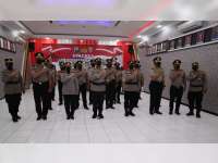 120 Personel Polres Bojonegoro Terima SK Kenaikan Pangkat