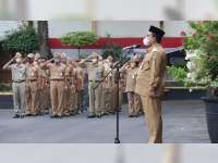 Pimpin Apel Perdana 2022, Ini Pesan Bupati untuk ASN Pemkab Blora