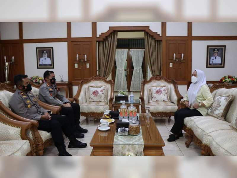 Tingkatkan Sinergisme, Kapolres Bojonegoro Silaturahmi dengan Bupati
