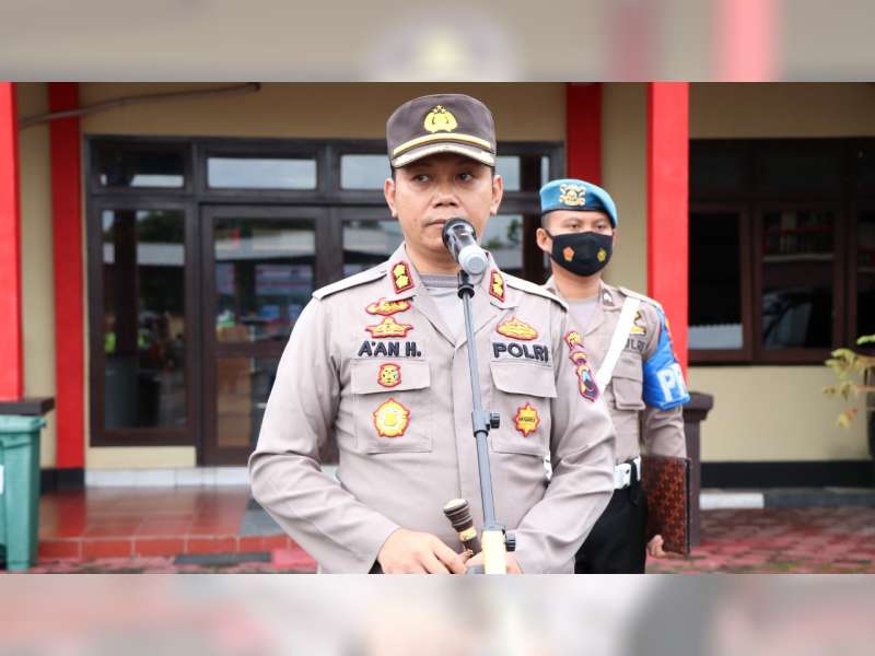 Kapolres Blora AKBP Aan Hardiansyah Ajak Jajarannya Tingkatkan Patroli pada Jam Rawan