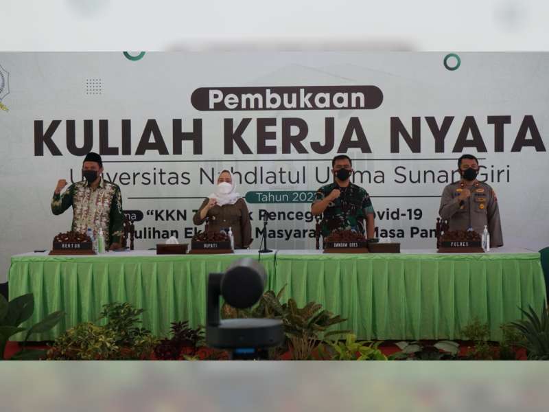 Buka KKN Unugiri, Bupati Bojonegoro Harap Hasil KKN Dapat Dijadikan Penelitian