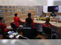 Pengurus GMNI Silaturahmi dengan Kapolres Bojonegoro AKBP Muhammad