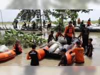 Bupati Bojonegoro Harap Penanganan Tanggul Kali Ingas yang Jebol Dilakukan secara Permanen