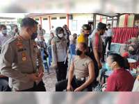 Polres Blora Gelar Vaksin Booster bagi Anggota