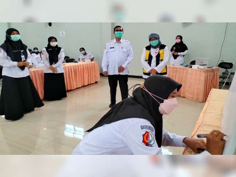 Dinas Kesehatan dan 5 Puskesmas di Bojonegoro Canangkan Pembangunan Zona Integritas