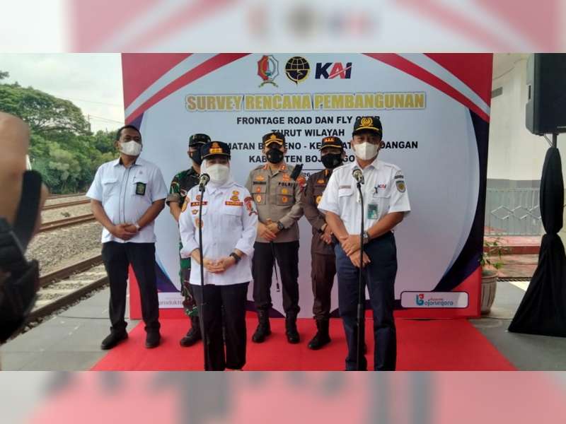Pemkab Bojonegoro Berencana Bangun 'Frontage Road' dan 'Flyover' Jalur Kereta Api