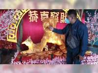 Jelang Perayaan Imlek 2573, Kelenteng Kwan Sing Bio Tuban Siapkan Patung Shio Macan Air