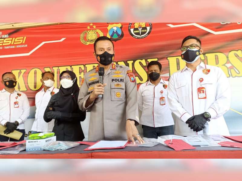 Polres Tuban Gagalkan Penyelundupan 9 Ton Pupuk Bersubsidi dari Pamekasan