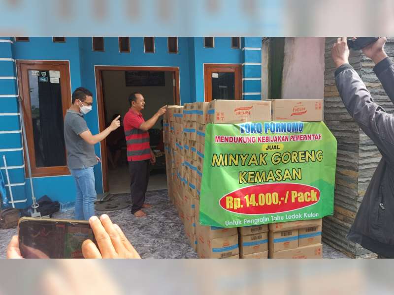 Dapat Pasokan Minyak Goreng, Puluhan Produsen Tahu di Kota Bojonegoro Kembali Produksi