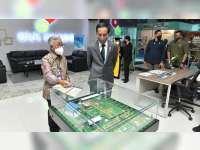 Presiden Joko Widodo Kunjungi Migas Corner