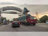 Antisipasi Dampak Amblesnya Jembatan di Lamongan, Polisi Bojonegoro Lakukan Rekayasa Lalu-lintas