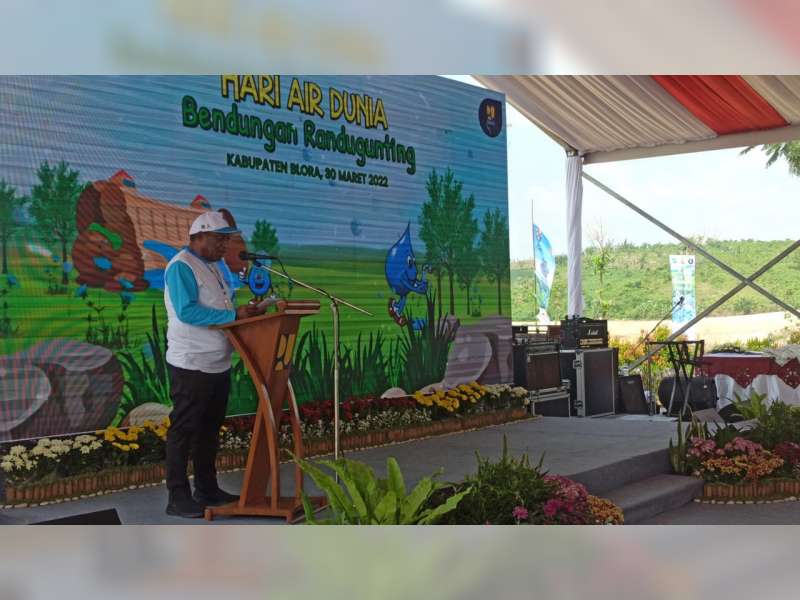 Kementerian PUPR Peringati Hari Air di Bendungan Randugunting Blora