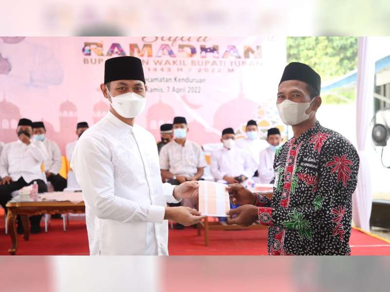 608 Guru TPQ di Jatirogo dan Kenduruan, Terima Insentif dari Pemkab Tuban