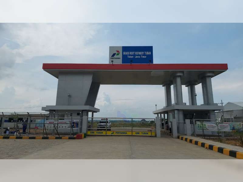 Progres Pembangunan Proyek Nasional Kilang Minyak Tuban Capai 49 Persen