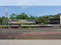 Jelang Lebaran, 321 Personel Gabungan di Tuban Dikerahkan di Posko Mudik