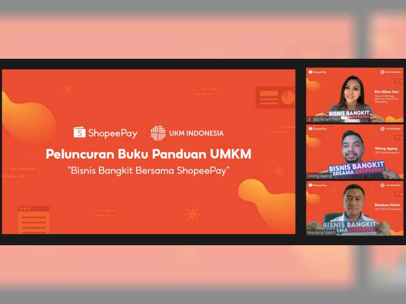 Luncurkan Buku Panduan 'Bisnis Bangkit Bersama ShopeePay', ShopeePay Pertegas Dukungan bagi UMKM