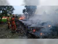 Rumah Dinas Milik Perhutani di Temayang, Bojonegoro Ludes Terbakar, Kerugian Capai Rp 200 Juta
