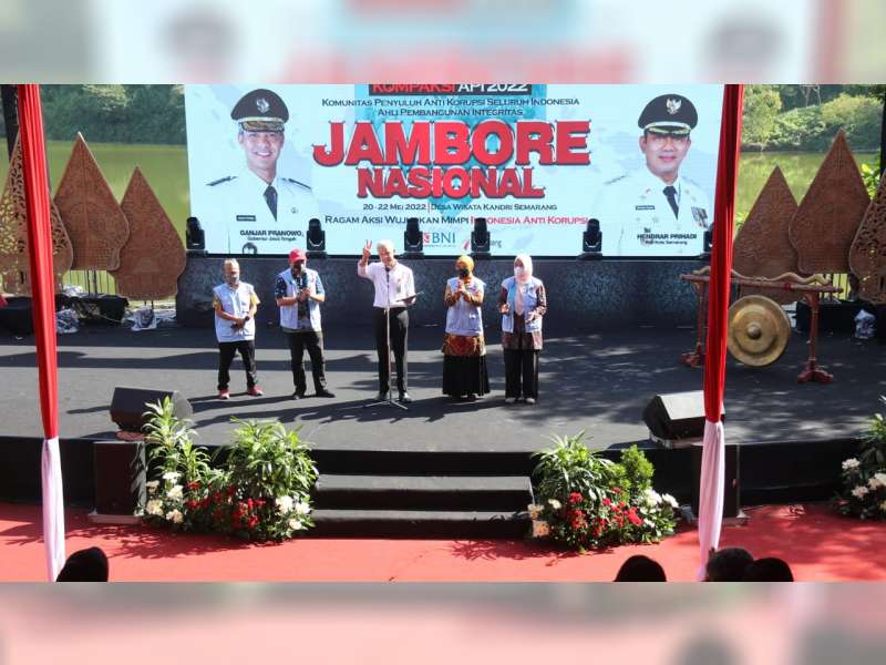 Wakil Bupati Blora Hadiri Pembukaan Jambore Nasional Komunitas Penyuluh Anti Korupsi