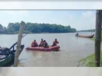 Warga Kanor, Bojonegoro Dilaporkan Tenggelam di Sungai Bengawan Solo, Tim SAR Lakukan Pencarian