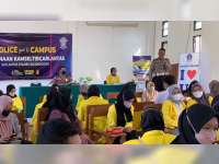 'Police Goes to Campus', Cara Polisi Bojonegoro Sosialisasikan Etika Berlalu Lintas pada Mahasiswa