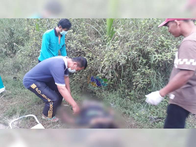 Seorang Pemotor asal Rembang Tewas Usai Alami Kecelakaan Tunggal di Jatirogo, Tuban
