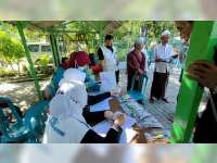 Jelang Keberangkatan, Ratusan Calon Jemaah Haji asal Bojonegoro Ikuti Tes PCR