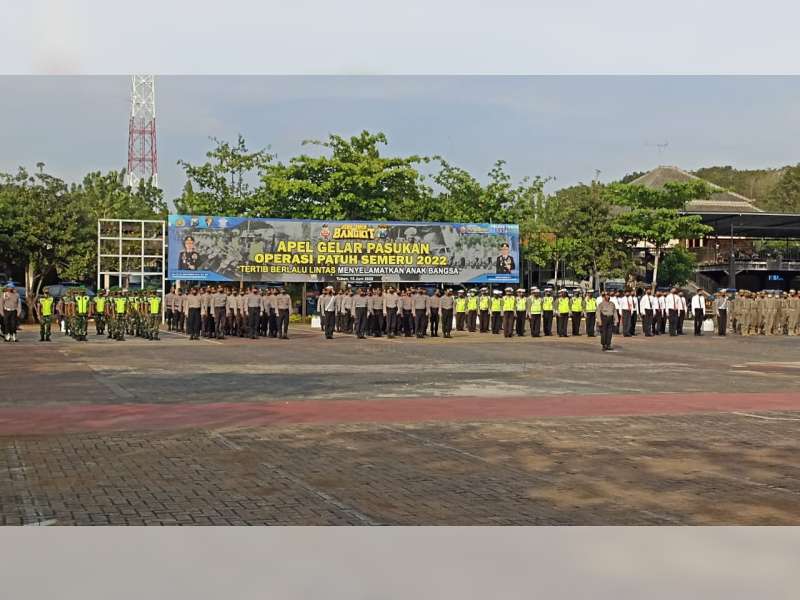 Operasi Patuh Semeru 2022, Polres Tuban Kerahkan 222 Personel