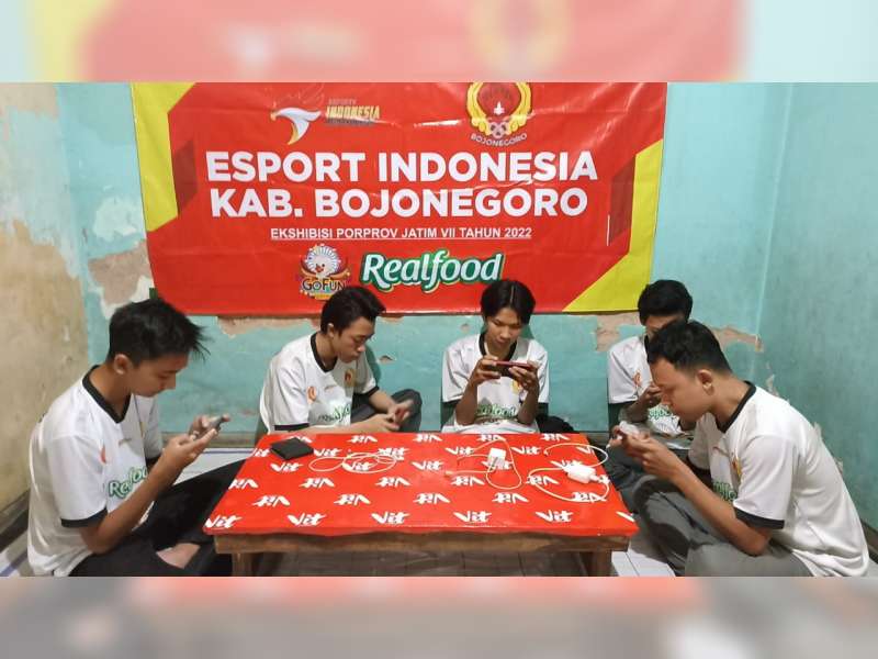 Cabor Esport dan Gantole Bojonegoro Ikuti Ekshibisi Porprov Jatim 2022