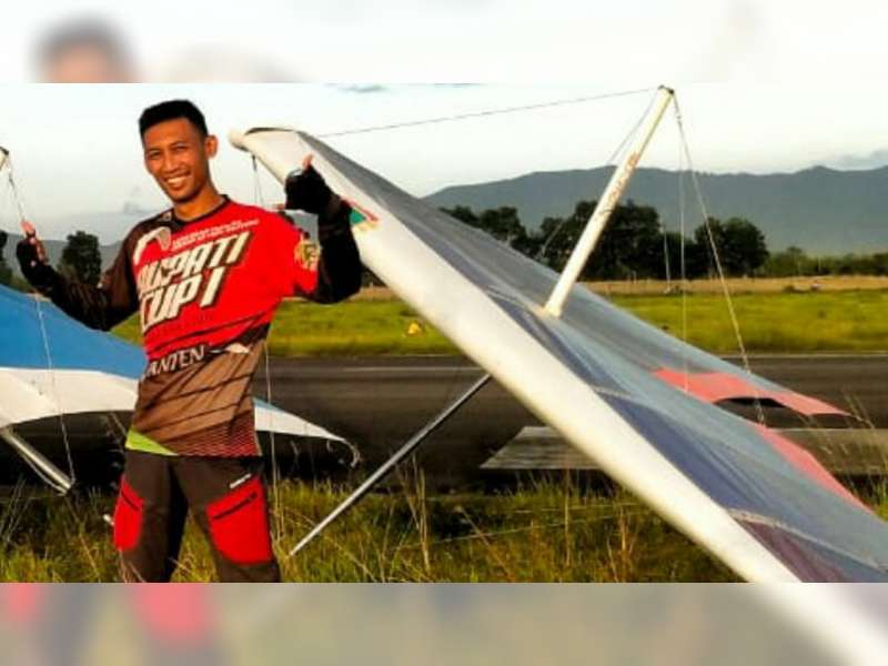 Mengenal Achmad Teguh Wibowo, Satu-satunya Atlet Layang Gantung asal Bojonegoro