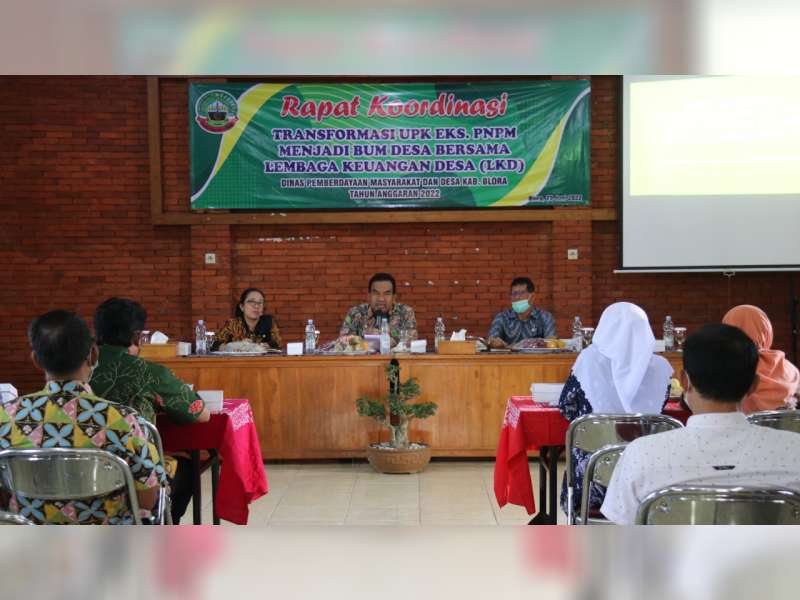 Pemkab Blora Kawal Transformasi UPK Eks PPNM Jadi BUMDesma
