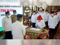 Pengurus PMI Blora Periode 2022-2027 Resmi Dilantik