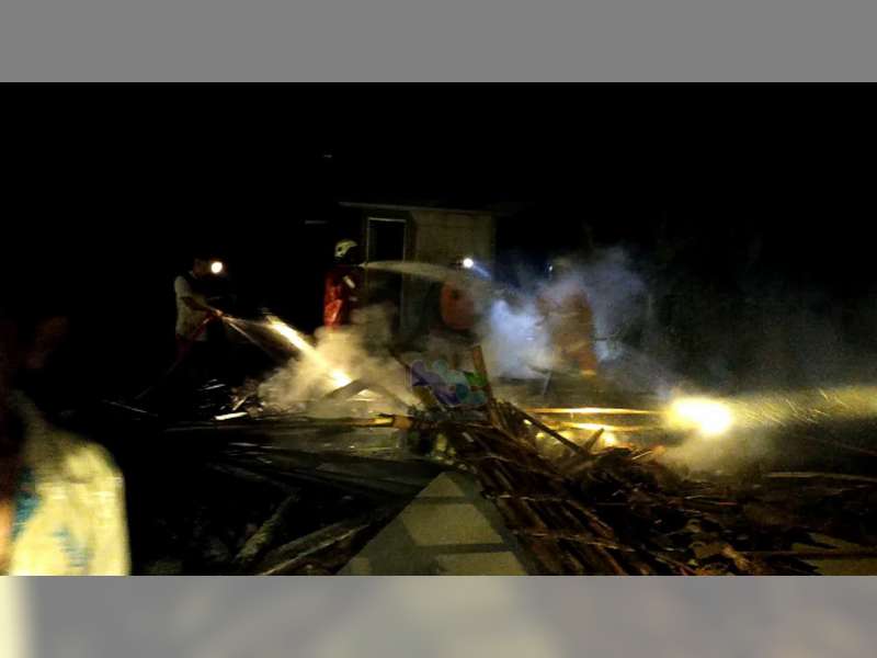 Rumah Milik Warga Ngraho, Bojonegoro Ludes Terbakar, Kerugian Capai Rp 25 Juta