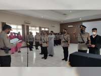 Mutasi Pejabat Polres Blora, Kasat Reskrim dan Kasat Lantas Diganti