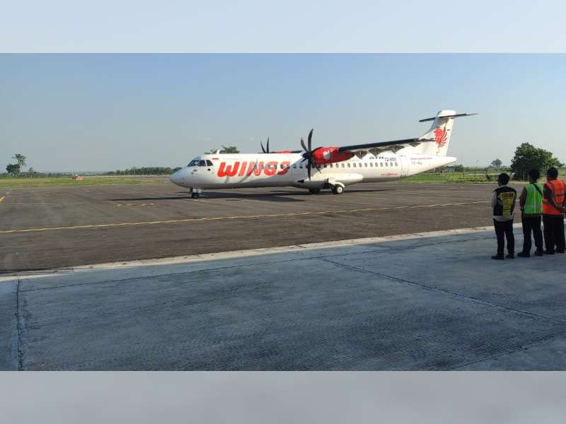 Hari Ini, Wings Air Lakukan Penerbangan Perdana dari Bandara Pondok Cabe ke Ngloram, Blora
