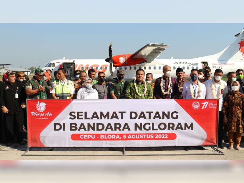 Penerbangan Pondok Cabe-Ngloram Diharapkan Jadikan Kawasan Blora dan Sekitarnya Makin Berkembang