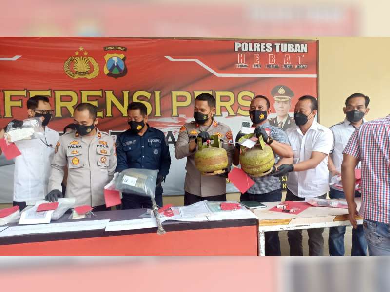 Selewengkan Gas Elpiji Bersubsidi, 3 Warga Palang, Tuban Diringkus Polisi
