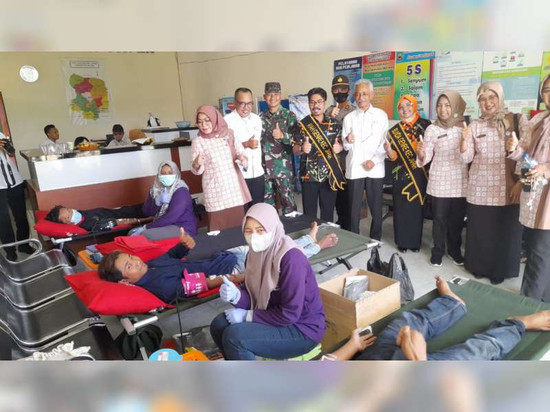 Sambut HUT Ke-77, PMI Blora Gelar Donor Darah