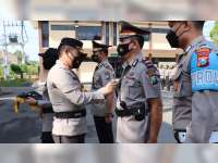 Kapolres Bojonegoro Pimpin Upacara Sertijab Kasat Samapta dan Kapolsek Kalitidu