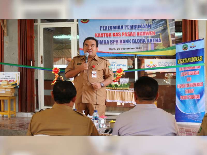 Bupati Ingin BPR Blora Artha Hadir Dampingi Pedagang di Pasar-pasar